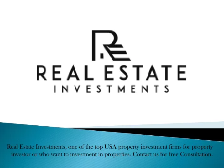 real estate investments