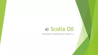 Buy Oil Online in Chennai | Scolla.in