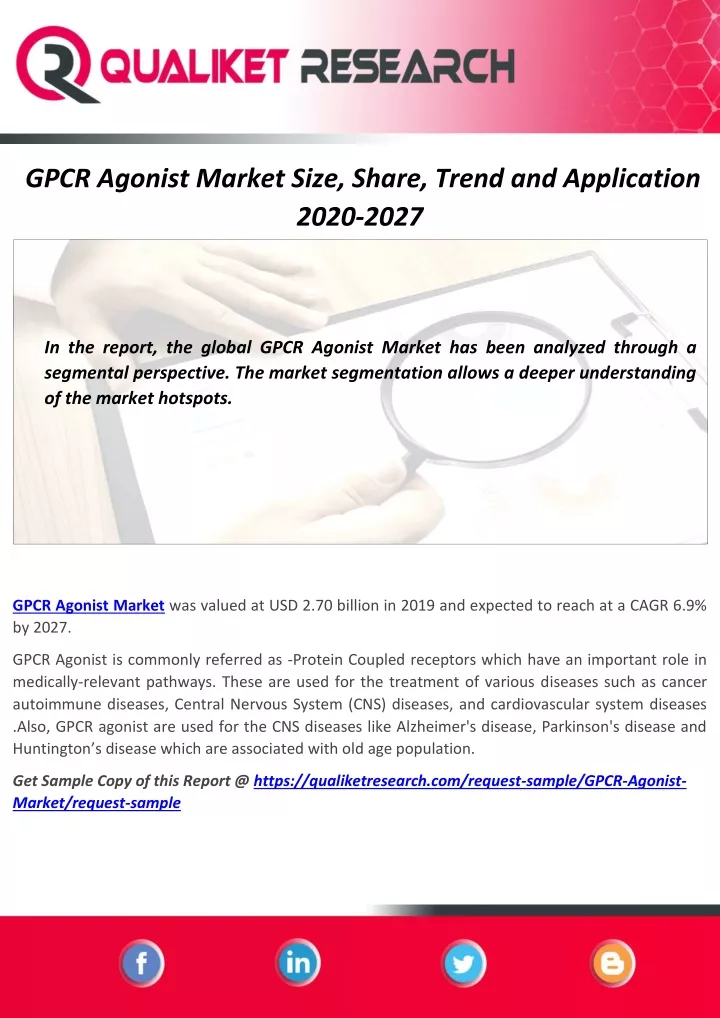 gpcr agonist market size share trend