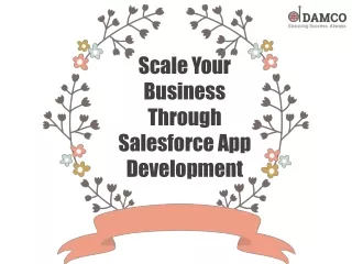scale your business through salesforce