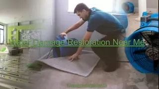 Water Damage Restoration Near Me