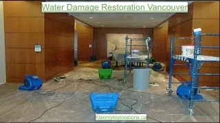 Water Damage Restoration Vancouver