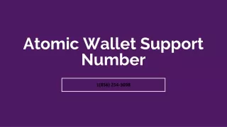 Atomic Wallet Support〖1(856) 254-3098〗Number