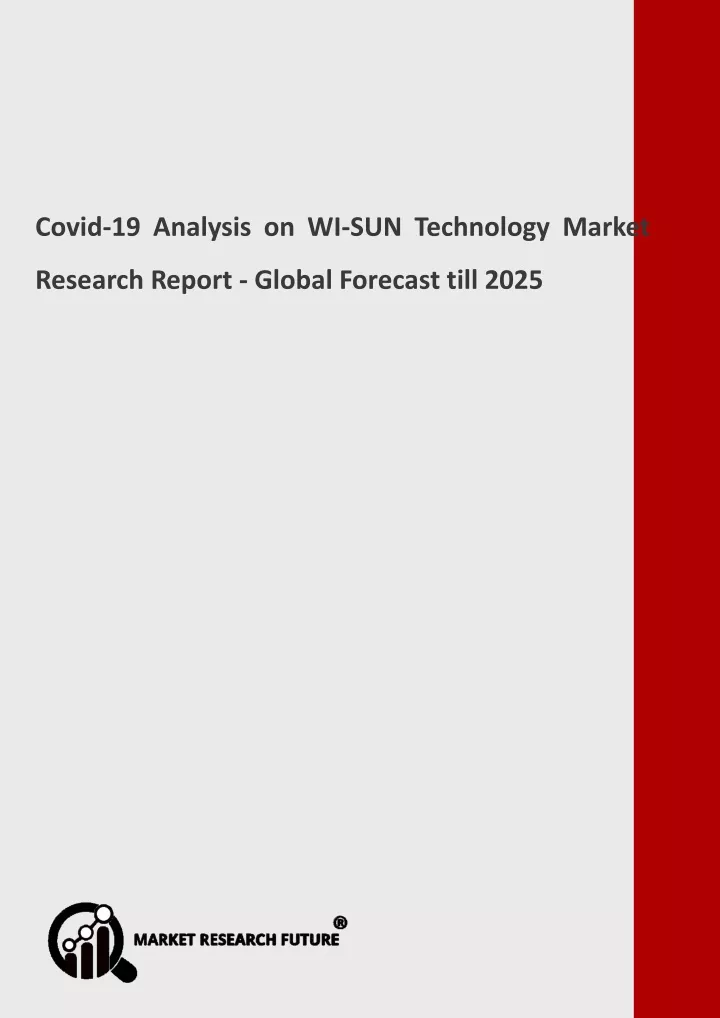 covid 19 analysis on wi sun technology market