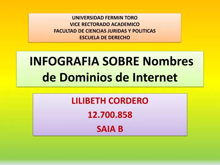 infografia sobre nombres de dominios de internet