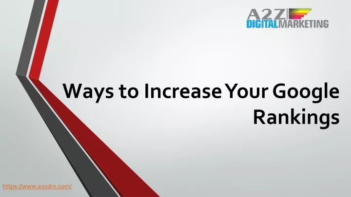 ways to increase your google rankings