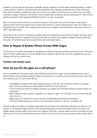 Cell Phone Fixing: What to Know Before You Go