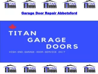 Garage Door Repair Abbotsford