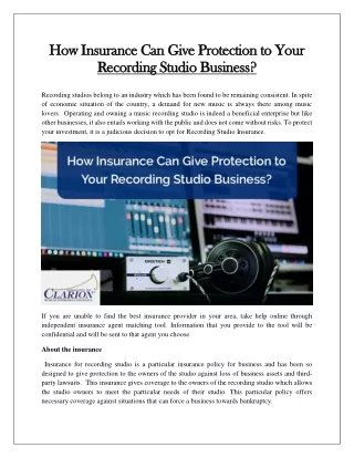 how insurance can give protection to your