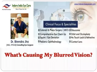 What’s Causing My Blurred Vision?