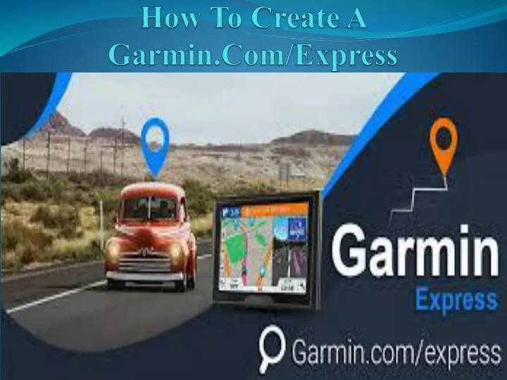 how to create a garmin com express