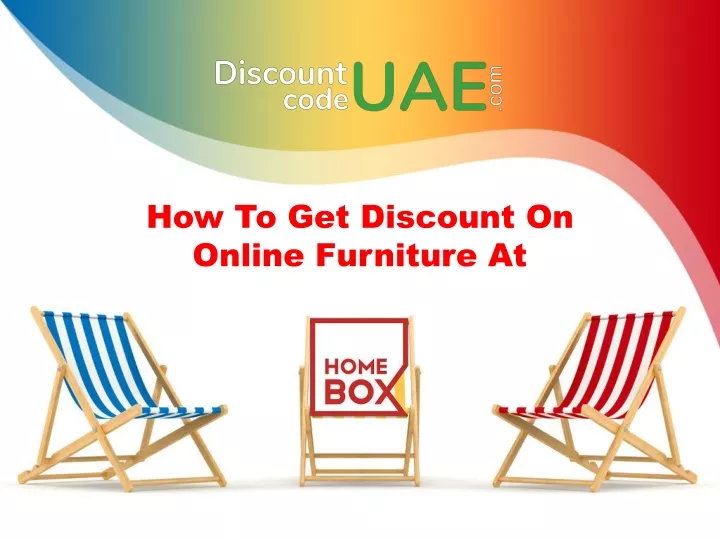 how to get discount on online furniture at