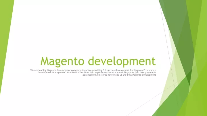 magento development