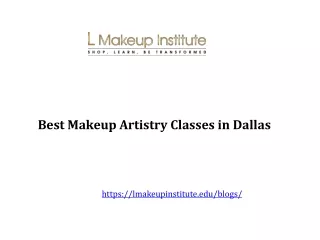 Best Makeup Artistry Classes in Dallas