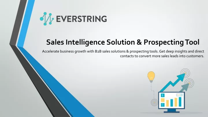 sales intelligence solution prospecting tool