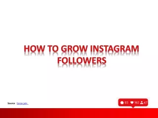 Tips to Grow Instagram Followers