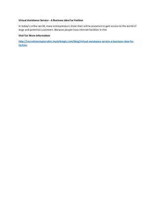 virtual assistance service a business idea