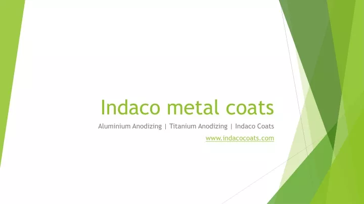 indaco metal coats