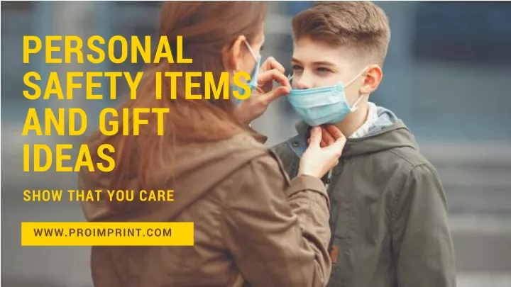 personal safety items and gift ideas