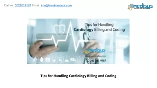 tips for handling cardiology billing and coding