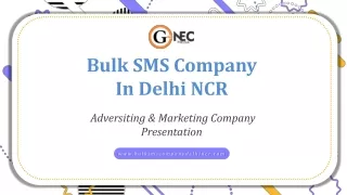 Greatest Bulk SMS Company in Delhi NCR
