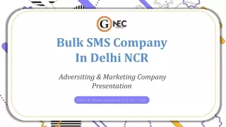 bulk sms company in delhi ncr