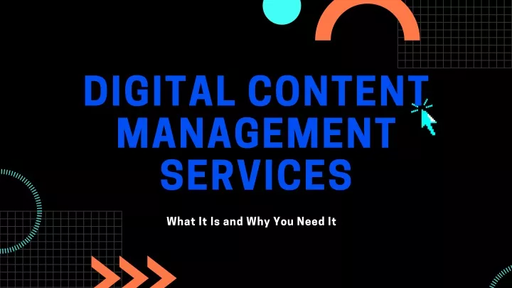 digital content management services