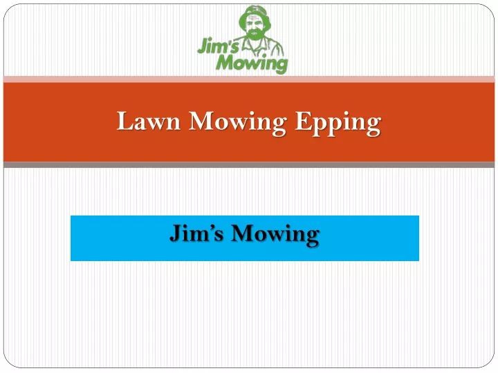 lawn mowing epping