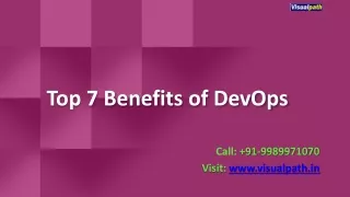 top 7 benefits of devops