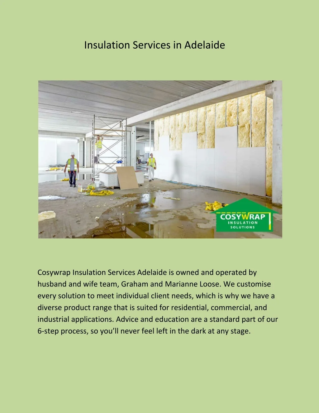 PPT - Insulation Services in Adelaide PowerPoint Presentation, free ...