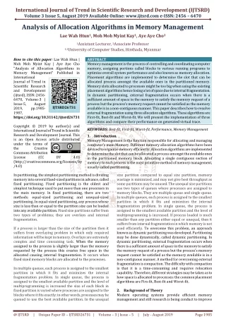 international journal of trend in scientific