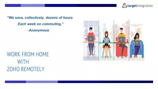 How to work from home with Zoho Remotely?