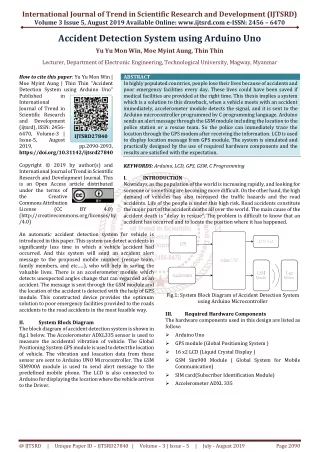 international journal of trend in scientific
