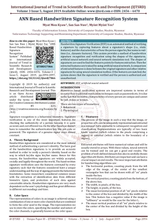 international journal of trend in scientific