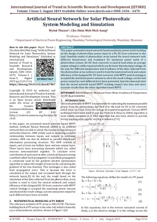 international journal of trend in scientific