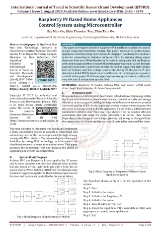 international journal of trend in scientific