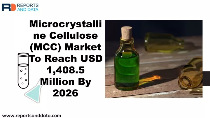 microcrystalline cellulose mcc market to reach