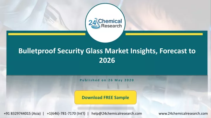 bulletproof security glass market insights