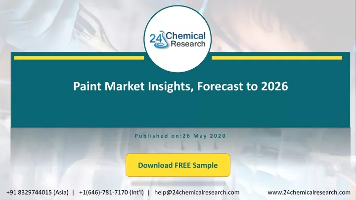paint market insights forecast to 2026