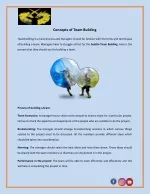 Concepts of Team Building - slide 1