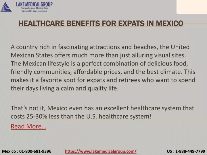 healthcare benefits for expats in mexico