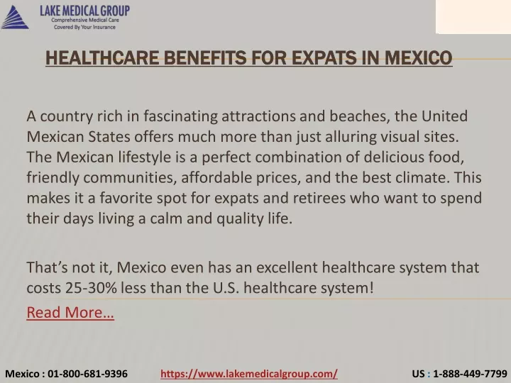 healthcare benefits for expats in mexico