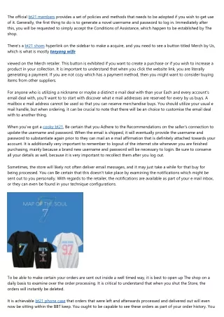 the official bt21 members provides