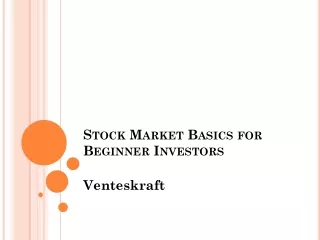 Venteskraft - What Types of Stocks are traded on the Stock Exchange?