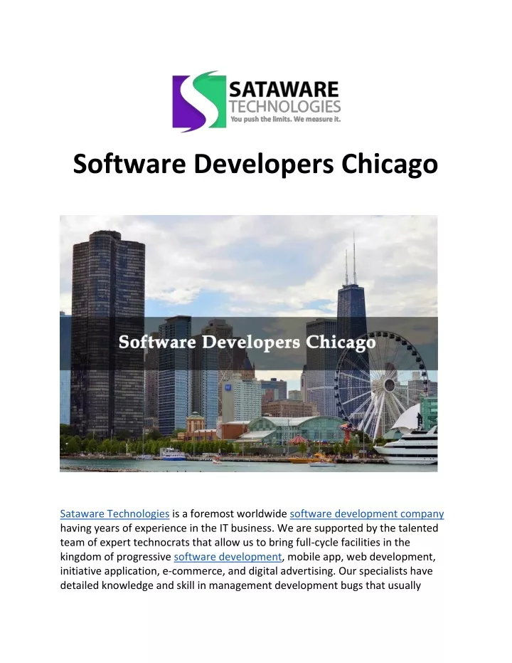 software developers chicago