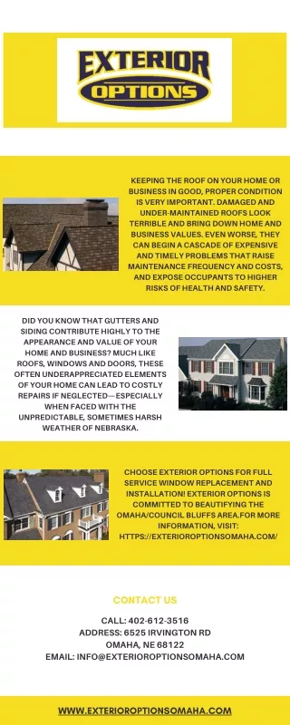 Roofing Company Omaha