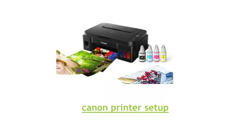 canon printer setup