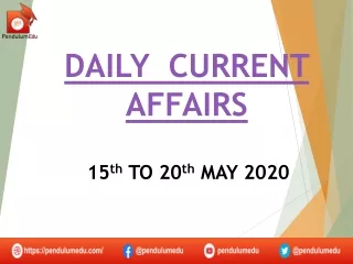 daily current affairs