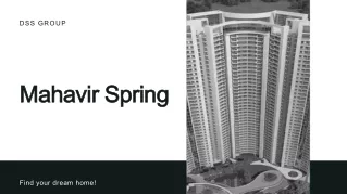 Mahavir Spring - Thane West, Thane Mumbai by DSS Group