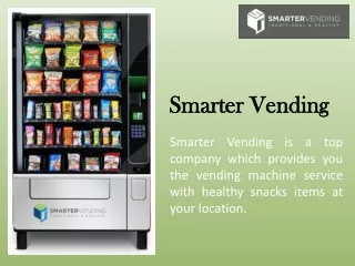 Coffee Vending Machine Services Riverside County
